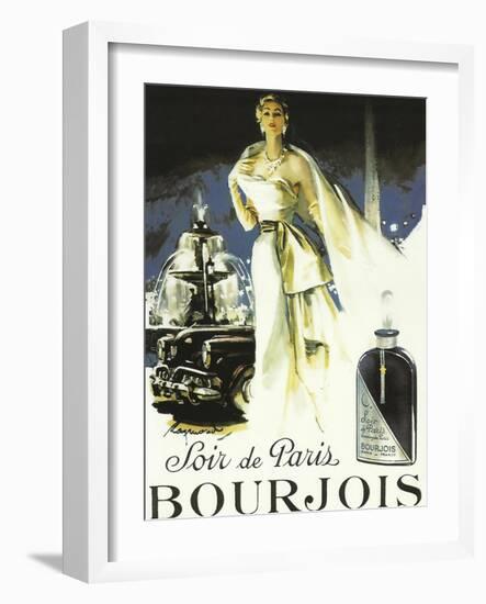 Soir de Paris-null-Framed Giclee Print