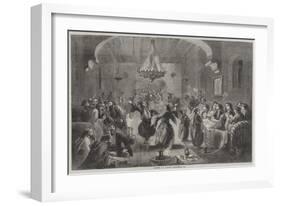 Soiree at Aleppo-null-Framed Giclee Print