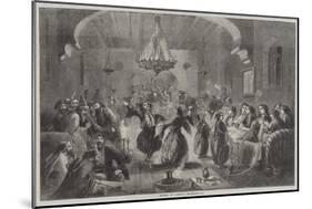Soiree at Aleppo-null-Mounted Giclee Print