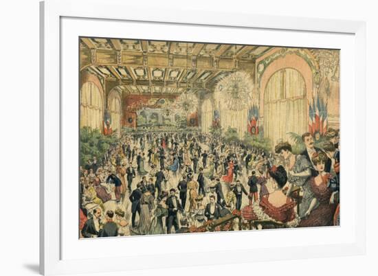 Soiree Dansante 1903-null-Framed Art Print