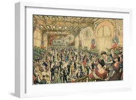 Soiree Dansante 1903-null-Framed Art Print