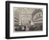 Soiree Given to Mr Bright in the Philharmonic Hall, Liverpool, by the Financial Reform Association-null-Framed Giclee Print