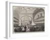 Soiree Given to Mr Bright in the Philharmonic Hall, Liverpool, by the Financial Reform Association-null-Framed Giclee Print