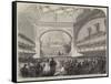 Soiree Given to Mr Bright in the Philharmonic Hall, Liverpool, by the Financial Reform Association-null-Framed Stretched Canvas