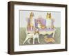 Soiree in the Salon-Pat Scott-Framed Giclee Print