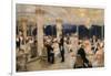 Soiree of the Grand Prix at Armenonville, 1905-Henri Gervex-Framed Giclee Print