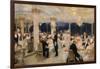 Soiree of the Grand Prix at Armenonville, 1905-Henri Gervex-Framed Giclee Print