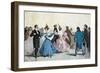 Soiree of the Great World-Eugene Louis Lami-Framed Giclee Print