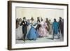 Soiree of the Great World-Eugene Louis Lami-Framed Giclee Print