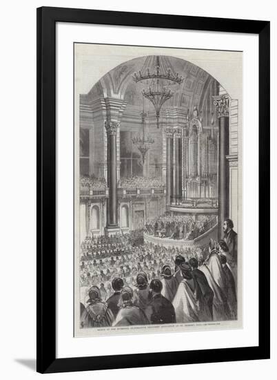 Soiree of the Liverpool Co-Operative Provident Association at St George's Hall-Thomas Harrington Wilson-Framed Giclee Print