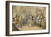 Soirees Parisiennes: Meeting of Artists-Henri De Montaut-Framed Giclee Print