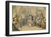 Soirees Parisiennes: Meeting of Artists-Henri De Montaut-Framed Giclee Print