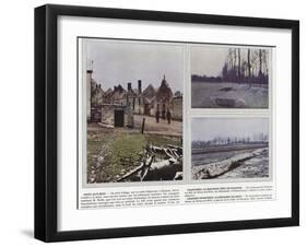 Soisy-Aux-Bois, Tranchees Allemandes Pres De Chapton, Grandes Tranchees Allemandes De Soisy-Jules Gervais-Courtellemont-Framed Photographic Print