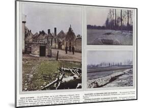 Soisy-Aux-Bois, Tranchees Allemandes Pres De Chapton, Grandes Tranchees Allemandes De Soisy-Jules Gervais-Courtellemont-Mounted Photographic Print