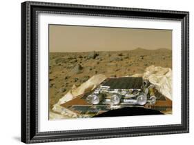 Sojourner Before Leaving the Mars Pathfinder-null-Framed Photographic Print