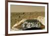 Sojourner Before Leaving the Mars Pathfinder-null-Framed Photographic Print