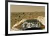 Sojourner Before Leaving the Mars Pathfinder-null-Framed Photographic Print