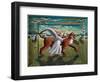 SOJURN OF THE ANGEL, THE PARROT AND THE TIGER-PJ Crook-Framed Giclee Print