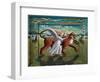 SOJURN OF THE ANGEL, THE PARROT AND THE TIGER-PJ Crook-Framed Giclee Print