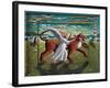 SOJURN OF THE ANGEL, THE PARROT AND THE TIGER-PJ Crook-Framed Giclee Print