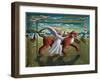 SOJURN OF THE ANGEL, THE PARROT AND THE TIGER-PJ Crook-Framed Giclee Print