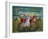 SOJURN OF THE ANGEL, THE PARROT AND THE TIGER-PJ Crook-Framed Giclee Print