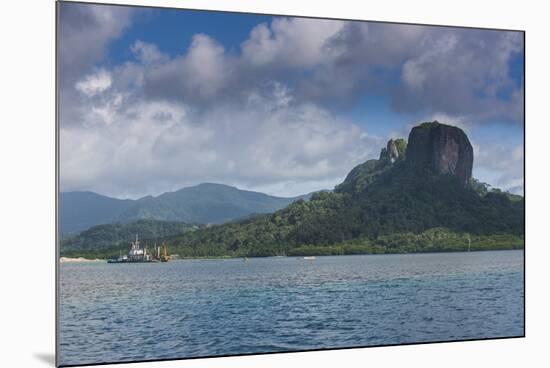 Sokehs Rock, Pohnpei (Ponape), Federated States of Micronesia-Michael Runkel-Mounted Photographic Print