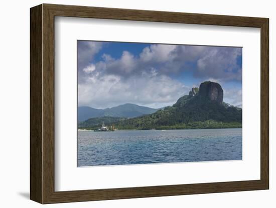 Sokehs Rock, Pohnpei (Ponape), Federated States of Micronesia-Michael Runkel-Framed Photographic Print