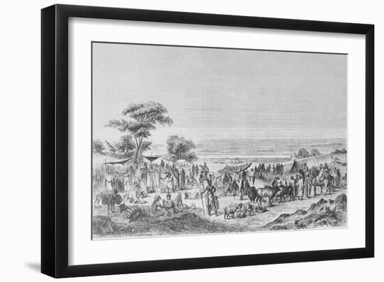 Sokoto Market, Nigeria, 19th Century-null-Framed Giclee Print