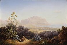 View of Palermo, 1845-Sokrat Maximovich Vorobyev-Framed Giclee Print