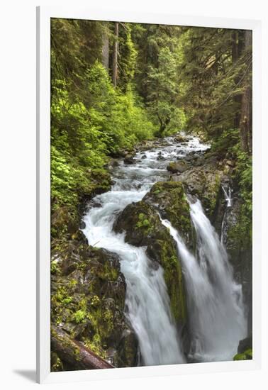 Sol Duc Falls, Olympic National Park, UNESCO World Heritage Site-Richard Maschmeyer-Framed Photographic Print