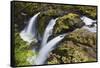 Sol Duc Falls, Olympic National Park-Ken Archer-Framed Stretched Canvas