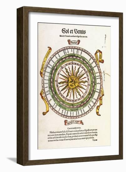 Sol Et Venus, 1536-Sebastian Munster-Framed Giclee Print