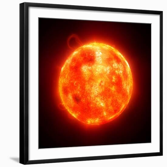 Solar Activity, Artwork-SCIEPRO-Framed Photographic Print