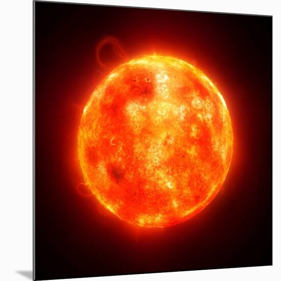 Solar Activity, Artwork-SCIEPRO-Mounted Photographic Print