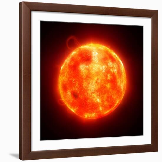 Solar Activity, Artwork-SCIEPRO-Framed Photographic Print