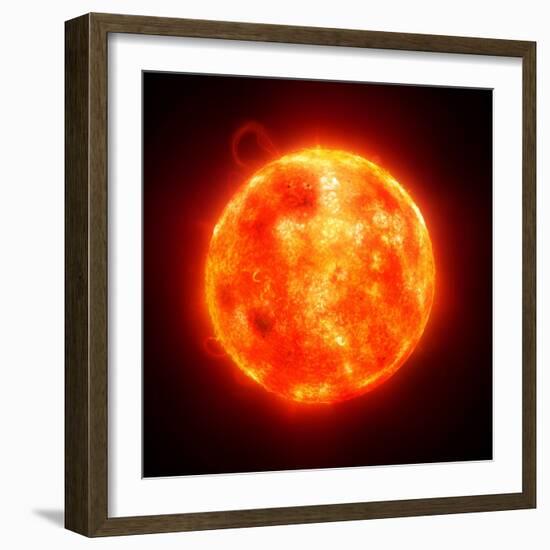 Solar Activity, Artwork-SCIEPRO-Framed Premium Photographic Print