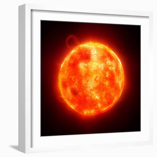 Solar Activity, Artwork-SCIEPRO-Framed Premium Photographic Print