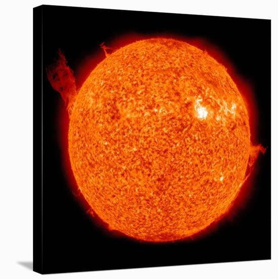 Solar Activity on the Sun-Stocktrek Images-Stretched Canvas