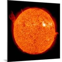 Solar Activity on the Sun-Stocktrek Images-Mounted Photographic Print