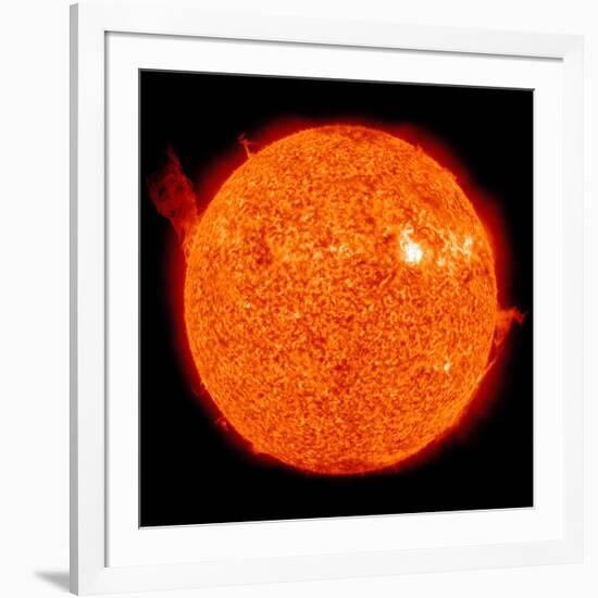 Solar Activity on the Sun-Stocktrek Images-Framed Photographic Print