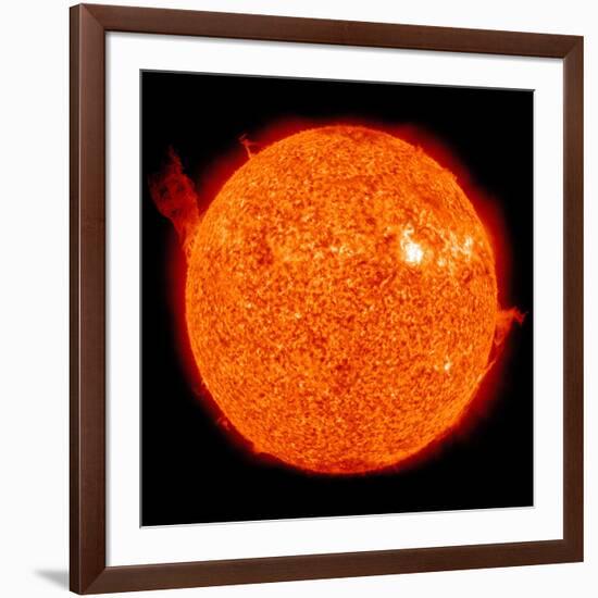 Solar Activity on the Sun-Stocktrek Images-Framed Photographic Print