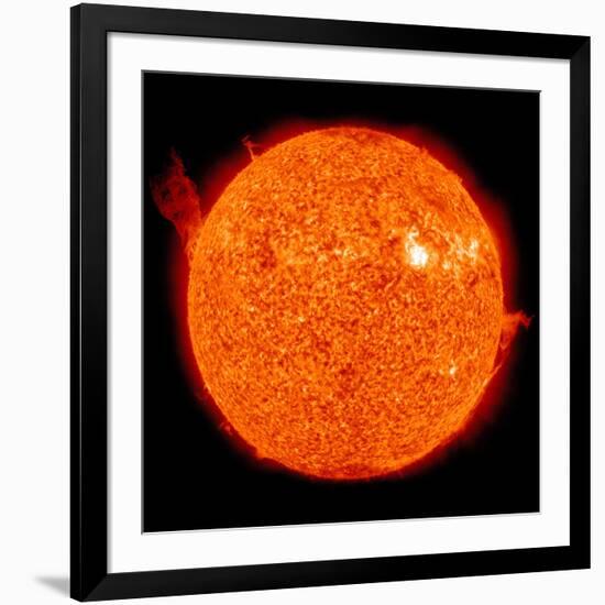 Solar Activity on the Sun-Stocktrek Images-Framed Photographic Print