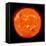 Solar Activity on the Sun-Stocktrek Images-Framed Stretched Canvas