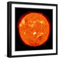 Solar Activity on the Sun-Stocktrek Images-Framed Photographic Print