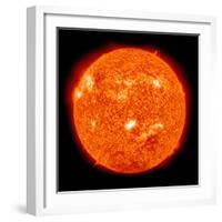 Solar Activity on the Sun-Stocktrek Images-Framed Photographic Print