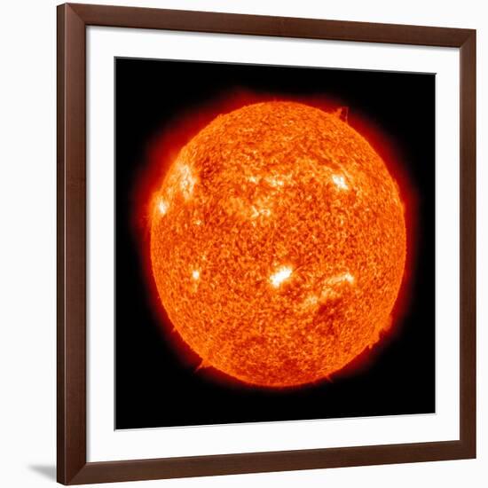 Solar Activity on the Sun-Stocktrek Images-Framed Photographic Print