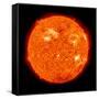 Solar Activity on the Sun-Stocktrek Images-Framed Stretched Canvas