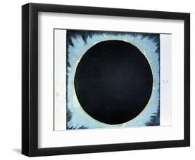 Solar Corona and Prominences 1860-null-Framed Giclee Print