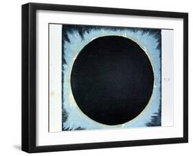 Solar Corona and Prominences 1860-null-Framed Giclee Print